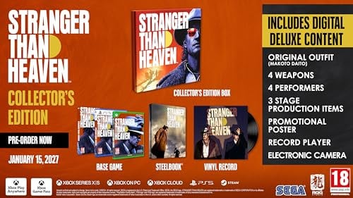 Stranger Than Heaven Collector's Edition PlayStation 5