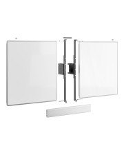 Vogel's RISE WBS86 Montagekomponente 2 Whiteboards weiß Bildschirmgröße: 218,4 cm 86" Standfußmontage (7300860)