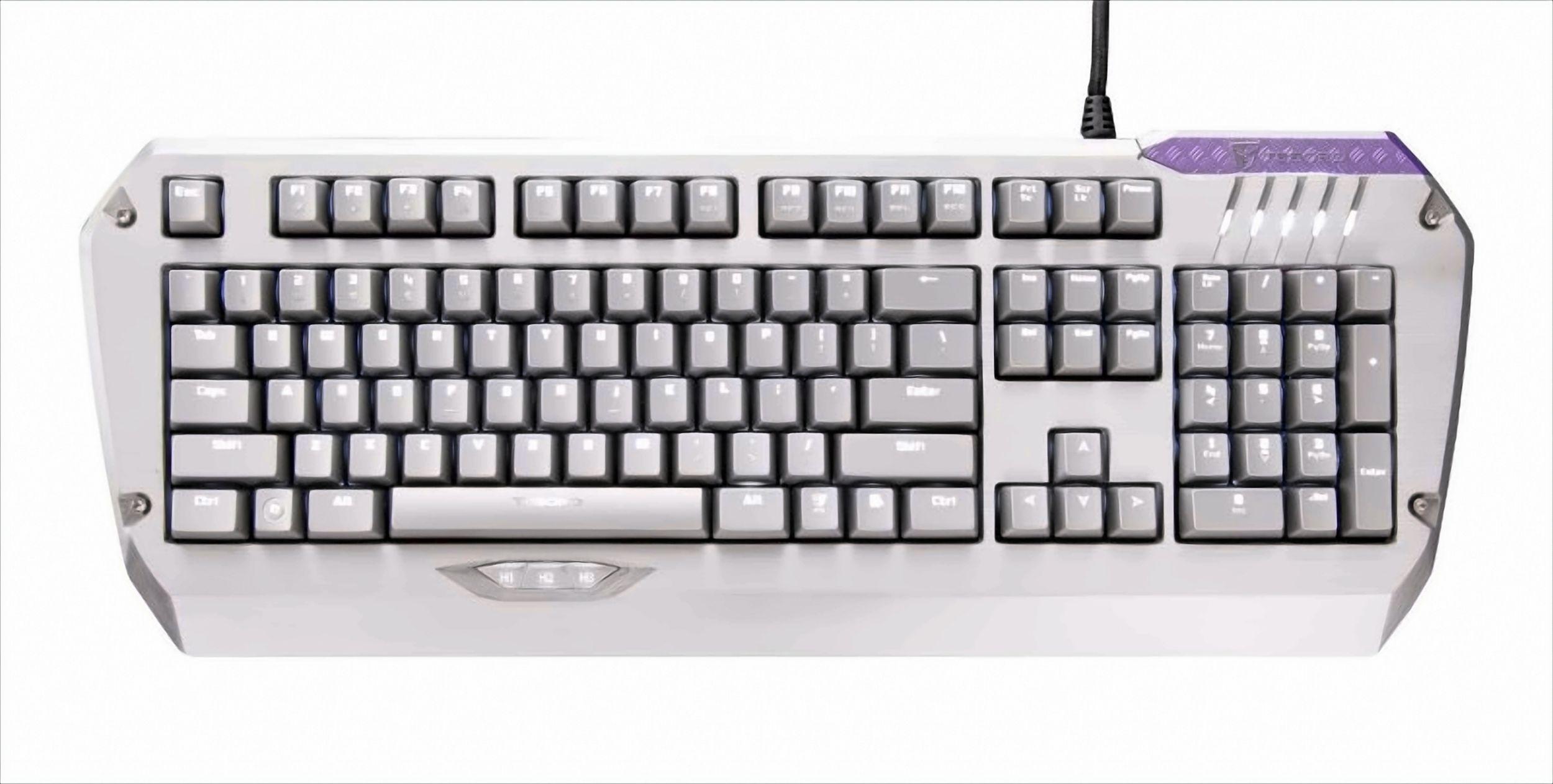 Tesoro Colada Saint G3NL (Black MX), USB, PC/server, Spielen, Aluminium, Aluminium, Gold