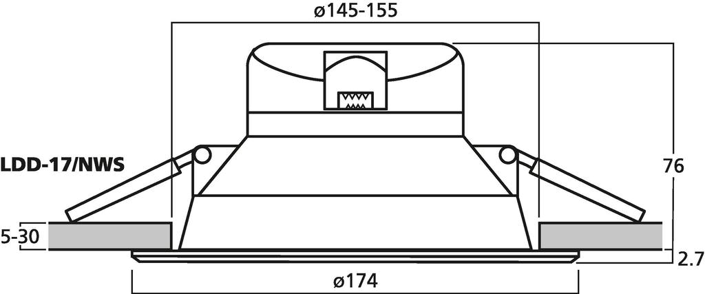 MONACOR LDD-17NWS