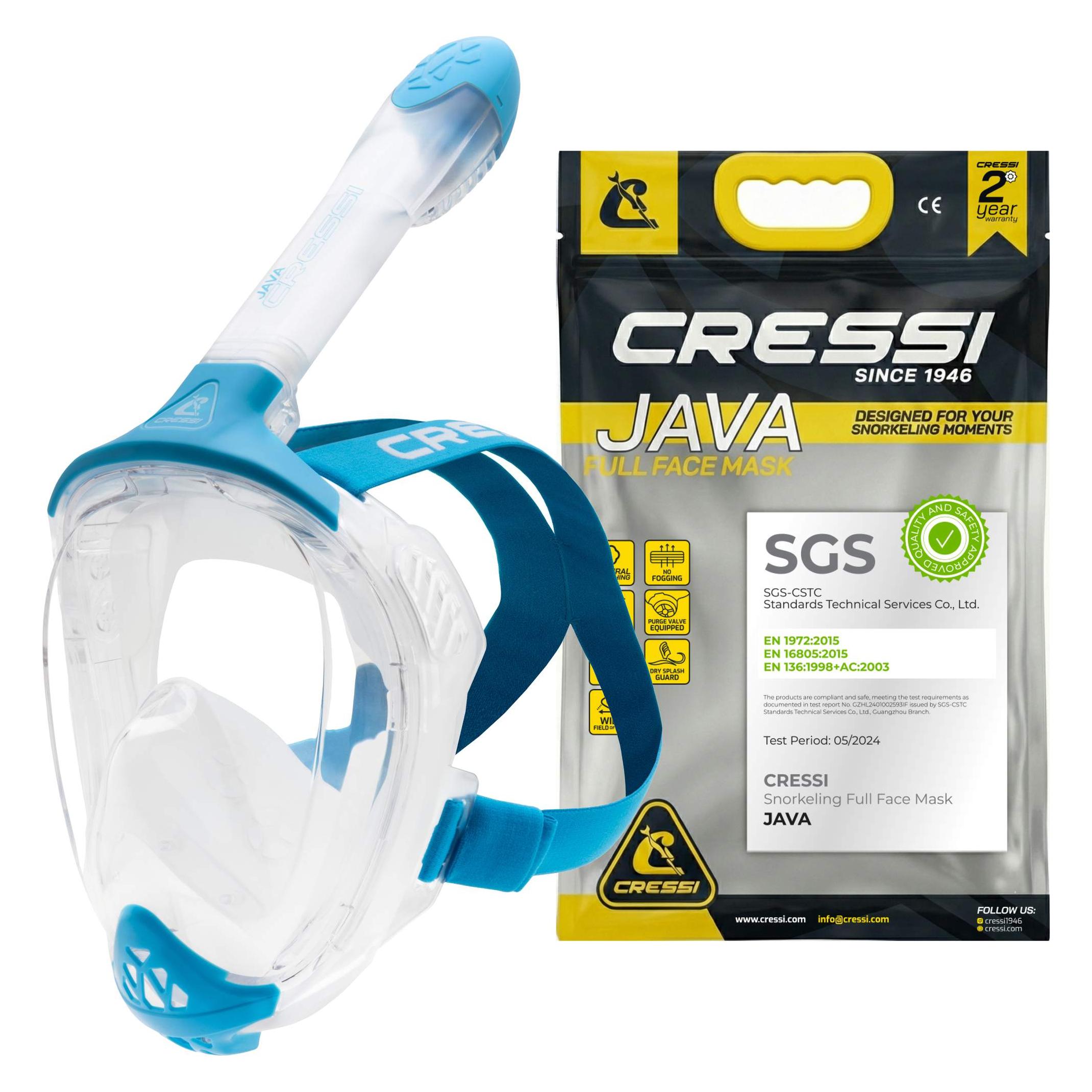 Cressi Java Vollgesichtsmaske (XDT100220)