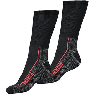 ELTEN Socken Perfect Fit-Socks ESD, schwarz,1 Paar, Lange Socken, Mischgewebe, Größe 43 - 46