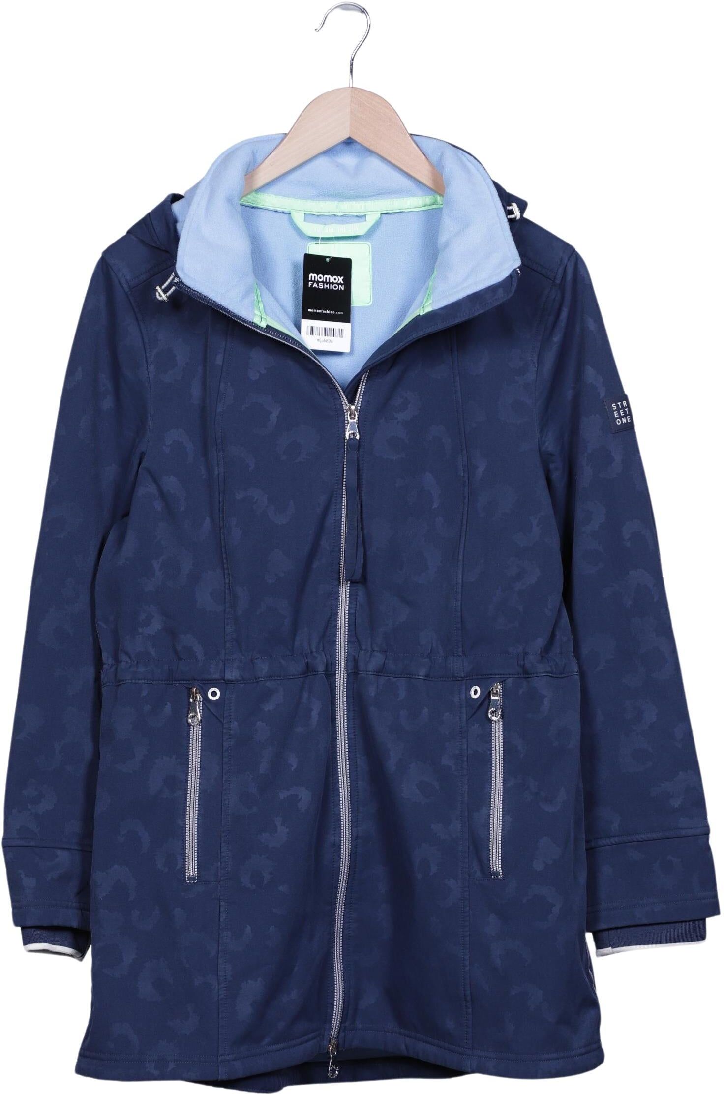 Street One Damen Mantel, Marineblau, Gr. Xxl, Synthetik - Second Hand