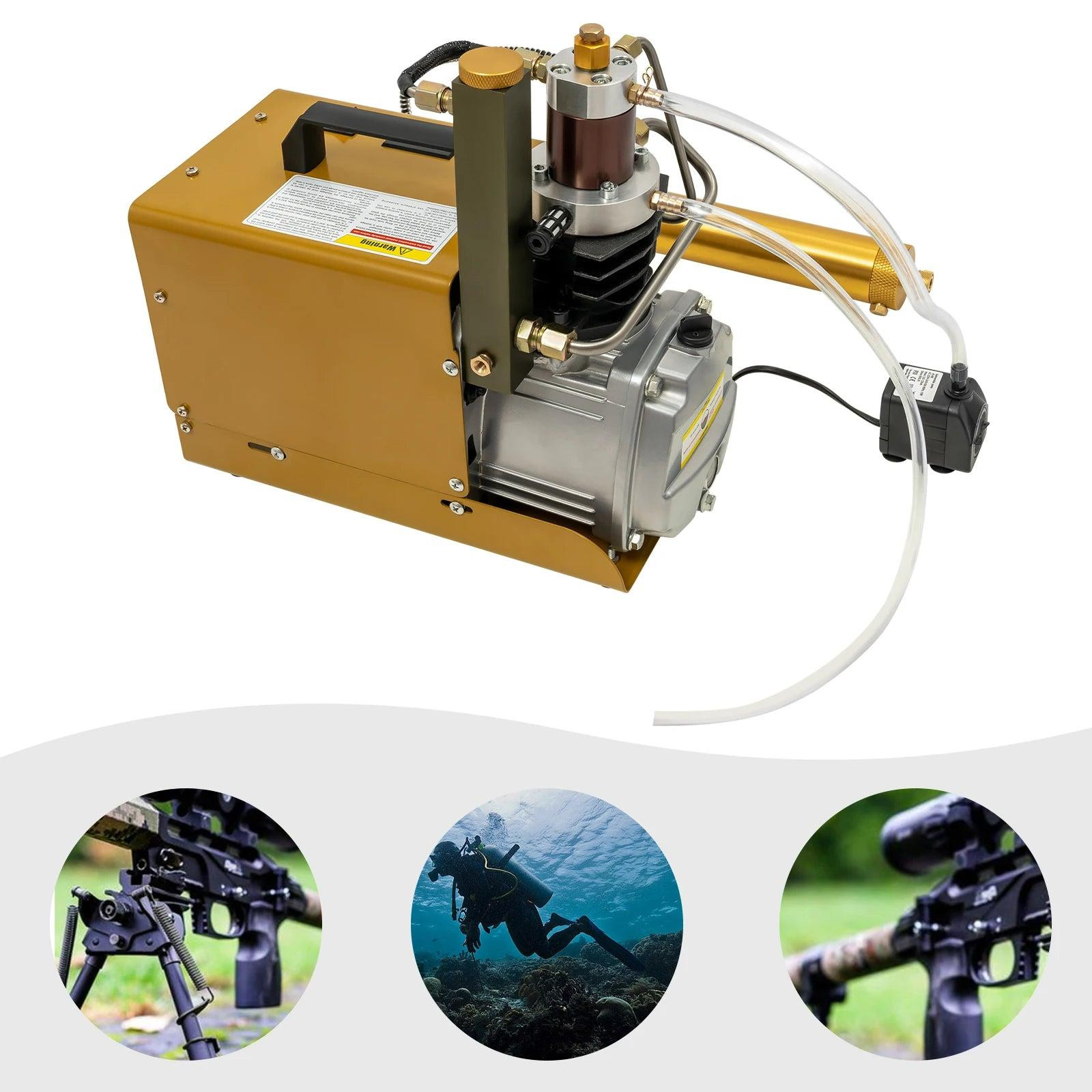 Selius Luchtcompressor - Krachtige Industriële Hogedruk Compressor met Compact Design