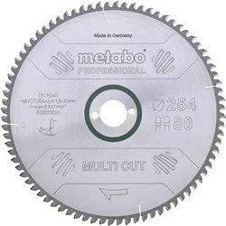 Metabo, Sägeblatt, Kreissägeblätter HW / CT, HM-bestückt