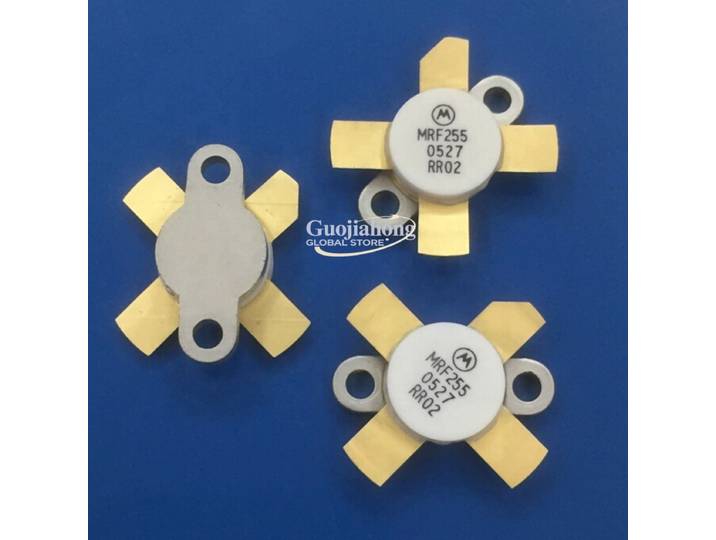 MRF255 CASE 211-11 55W 12.5Vdc 54MHz FET de puissance large bande à canal N. TRANSISTOR DE PUISSANCE