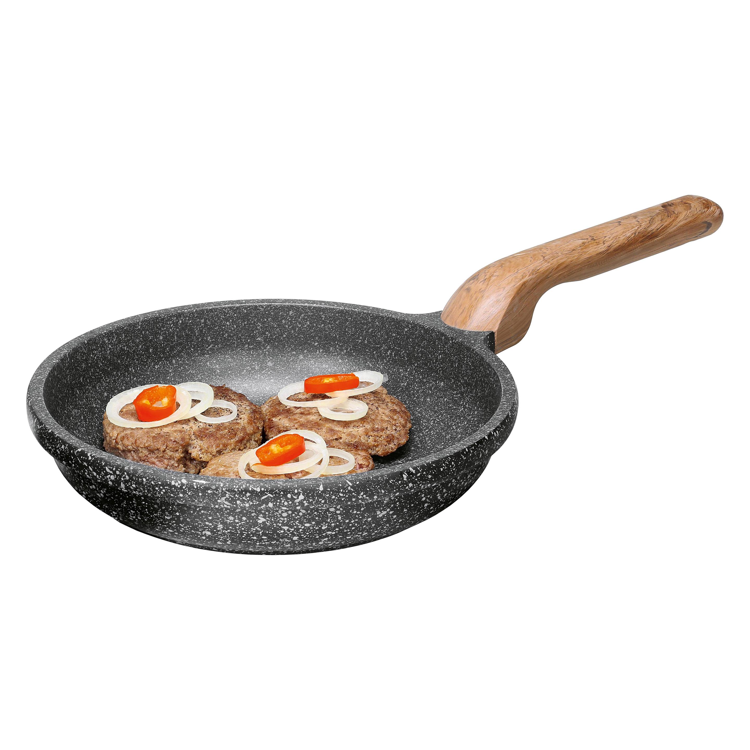Krüger Bratpfanne Texas 28cm (Bratpfanne, Aluminiumguss, 28 x 5.70 cm) (21728IT)