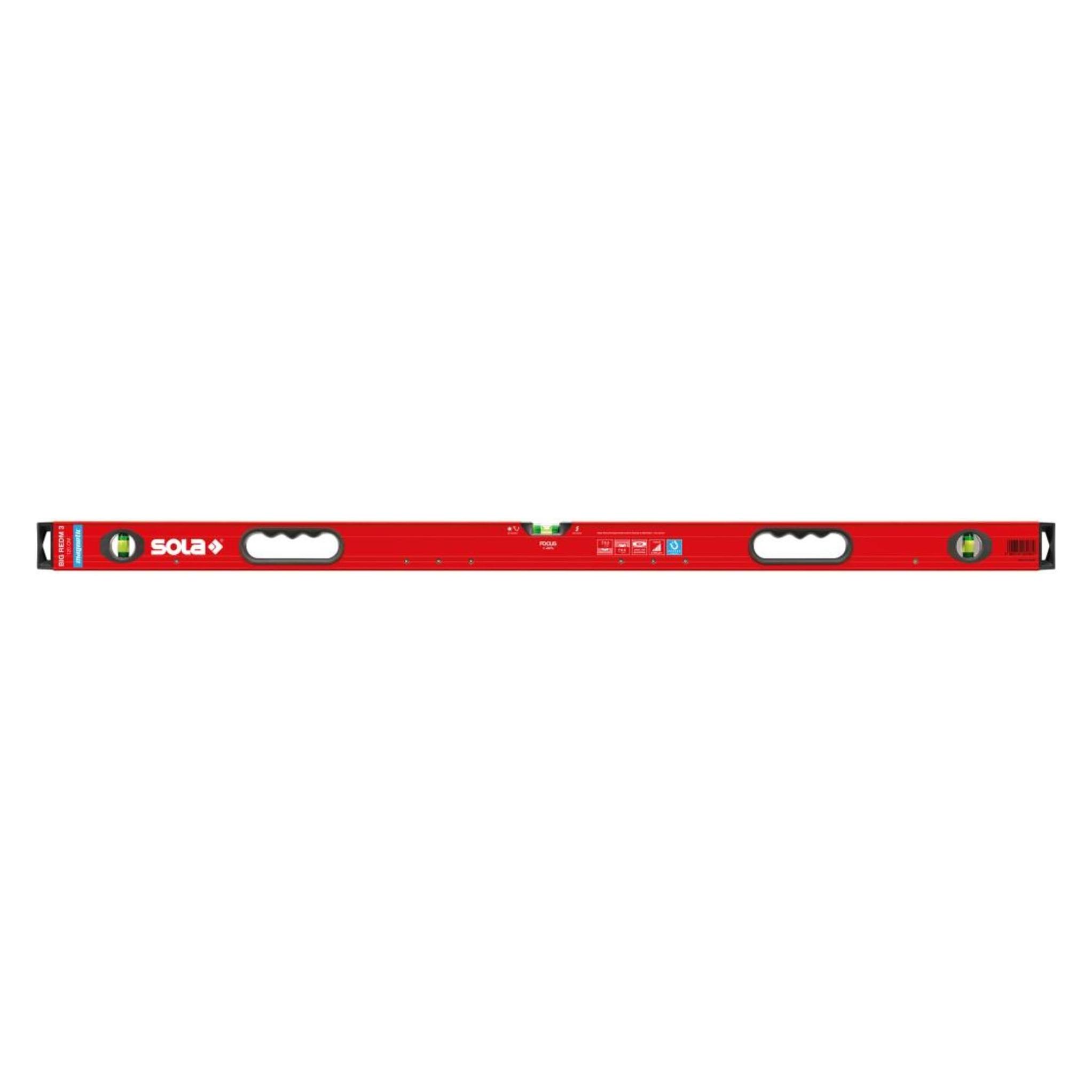 Sola Magnet Wasserwaage LM Big REDM 3 180 cm (180 cm) (9002719031888)