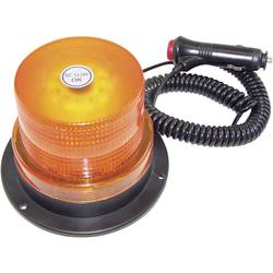 Berger & Schröter Rundumleuchte 20200 12 V, 24 V über Bordnetz Magnet-Befestigung, Schraubmontage Orange