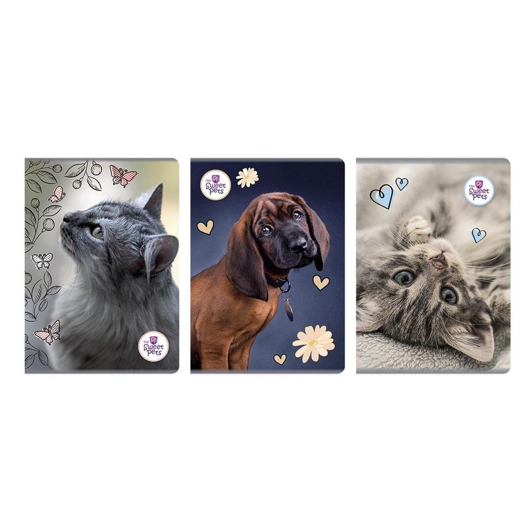 Beniamin Das Sweet Pets A4/60K-Karo-Notizbuch (5 Stück) (A4) (47993834)