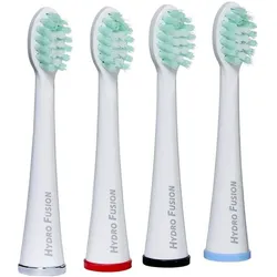 Genius Zahnbürstenaufsätze »Dental Hydro Fusion Sensitiv/Standard« 4 Stück