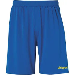uhlsport Center Basic Fußballshorts Herren azurblau/limonengelb M