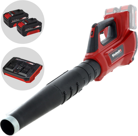 Einhell TURBO GE-LB 36/210 Li E - Souffleur à feuilles sur batterie 2x 18V 4Ah