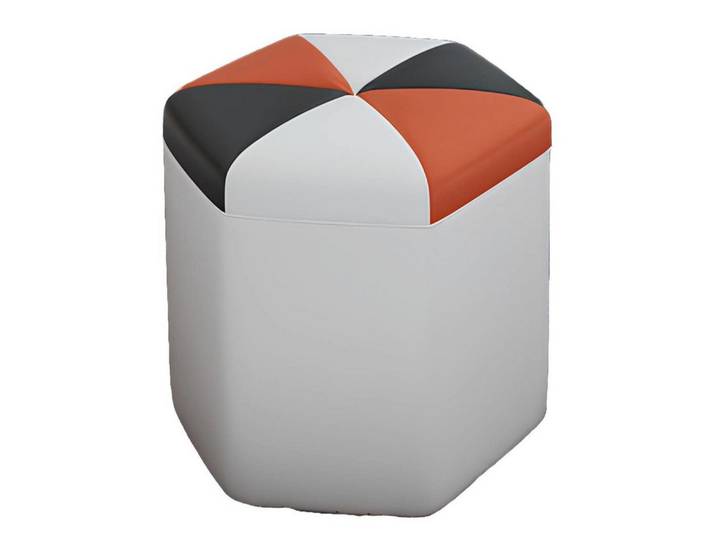 Xlmoebel Hocker Gepolsterter Design Hocker in modernem Stil, vielseitig einsetzbar (1 St., Pufa FT004), Hergestellt in Europa