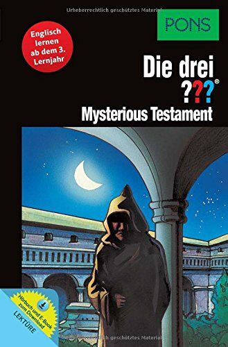 André Marx - PONS Die drei ??? Mysterious Testament: Englisch lernen ab dem 3. Lernjahr - Preis vom 06.10.2026 07:26:00 h