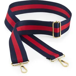 BagBase Taschengurt 'Boutique' Umhängetasche BG765 navy/red 127 x 5 cm