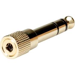 ROLINE GOLD Stereo Adapter 6,35 mm Stecker - 3,5 mm Buchse 11.09.4211