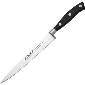 Arcos Filetiermesser Riviera 233000, für Fleisch & Fisch, 20 cm Edelstahlklinge, mit Kunststoffgriff