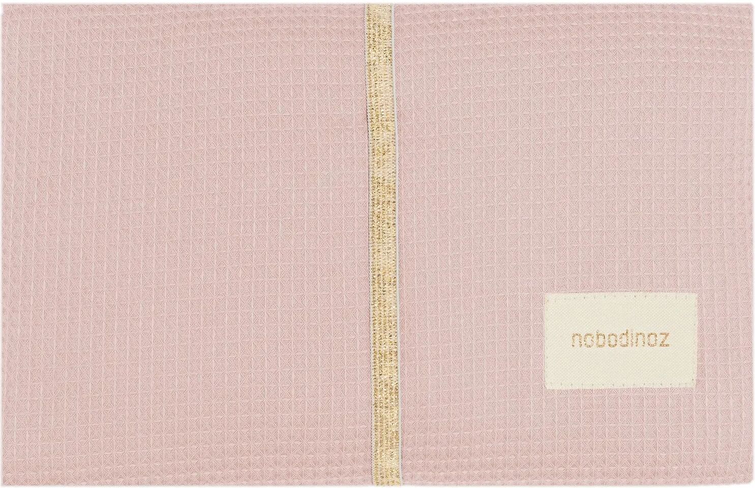 Nobodinoz Matelas à langer de voyage Mozart Opera Rose pâle taille unique