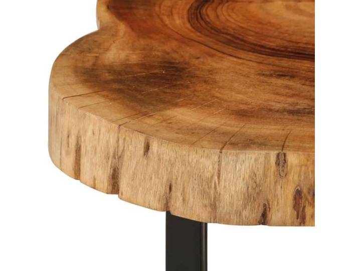 Black Month  Table à café élégante - BURKE - Petit Table basse - bois d'acacia massif 60x55x25 cm - LL512