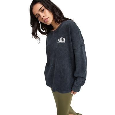 Funktionstop ROXY "Eastside Midweight", Damen, Gr. XL, anthrazit, Obermaterial: 60% Baumwolle, 40% Polyester., Tops