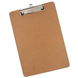 Wedo Klemmbrett A4 MDF braun braun, 22.7x3.25 cm