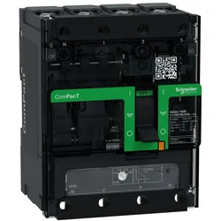 Schneider Electric C11E6TM100B Kompaktleistungsschalter ComPacT NSXm 100A TM100D 4P3D 16kA/415V Sammelschienenanschluss