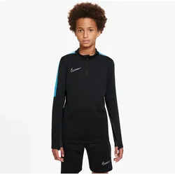 Nike Dri-Fit Fußball-Drill-Top ACD23 Kinder Langarmshirt - Schwarz/Blau - XS