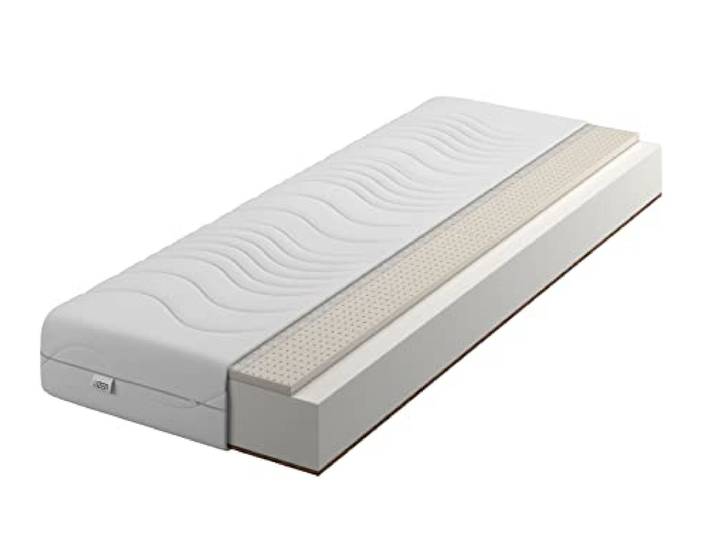 IZER Matratze Latex Atmungsaktiv 70x200 kokosmatte Silver 16 cm schaummatratze H2 H4 Bett Matratzen 2 in 1