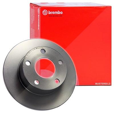 Brembo Bremsscheibe Coated Disc Vorne Voll [Hersteller-Nr. 08.7358.11] für Mercedes-Benz