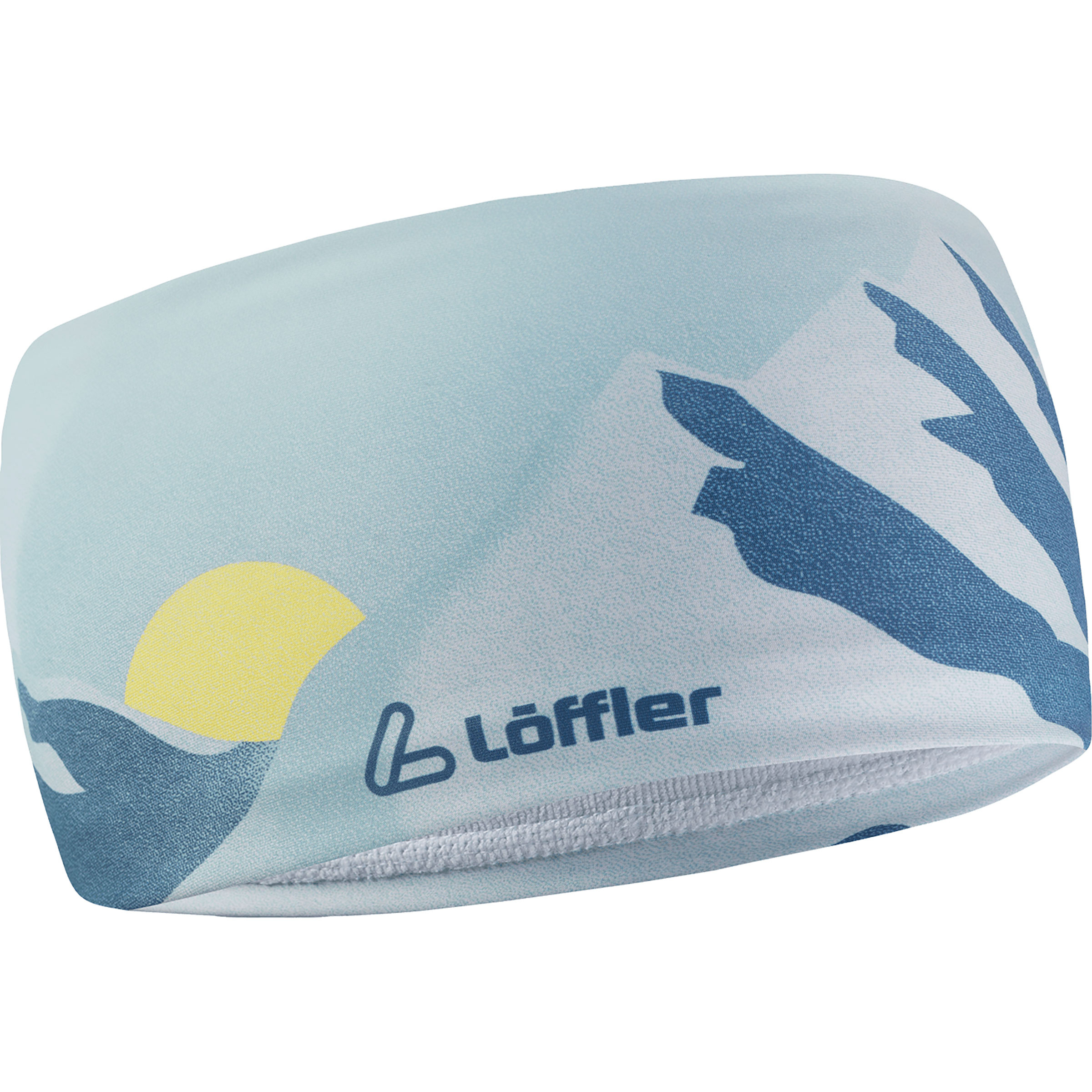 Löffler Alpine Design Stirnbänder blau Langlauf Klassik | Langlauf Skating | Laufen