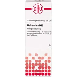 Gelsemium D12 20 ML