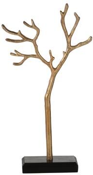 Tripar Jewelry Tree - Metal with Wood Base