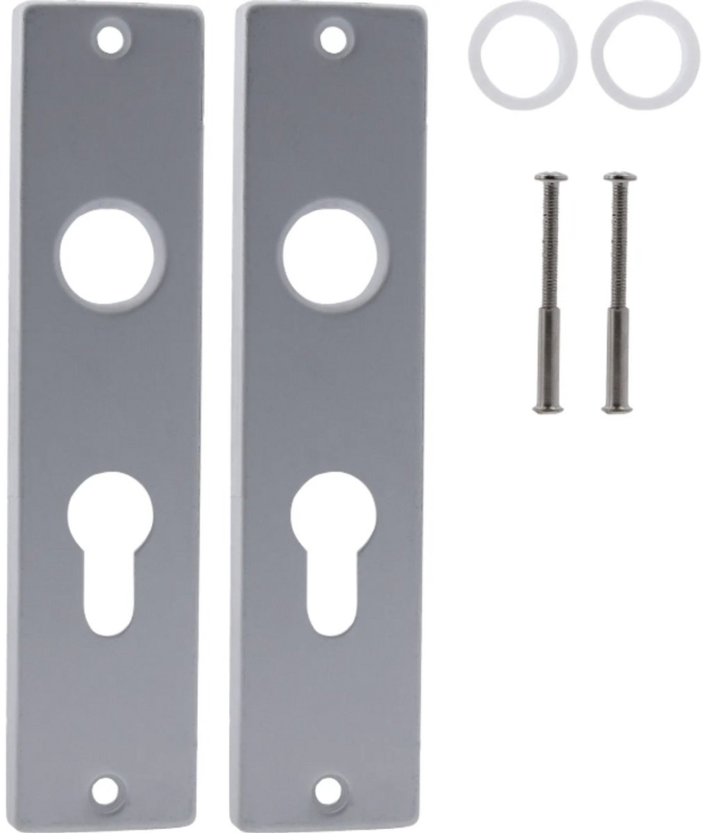 Langschild Euro 55mm Aluminium