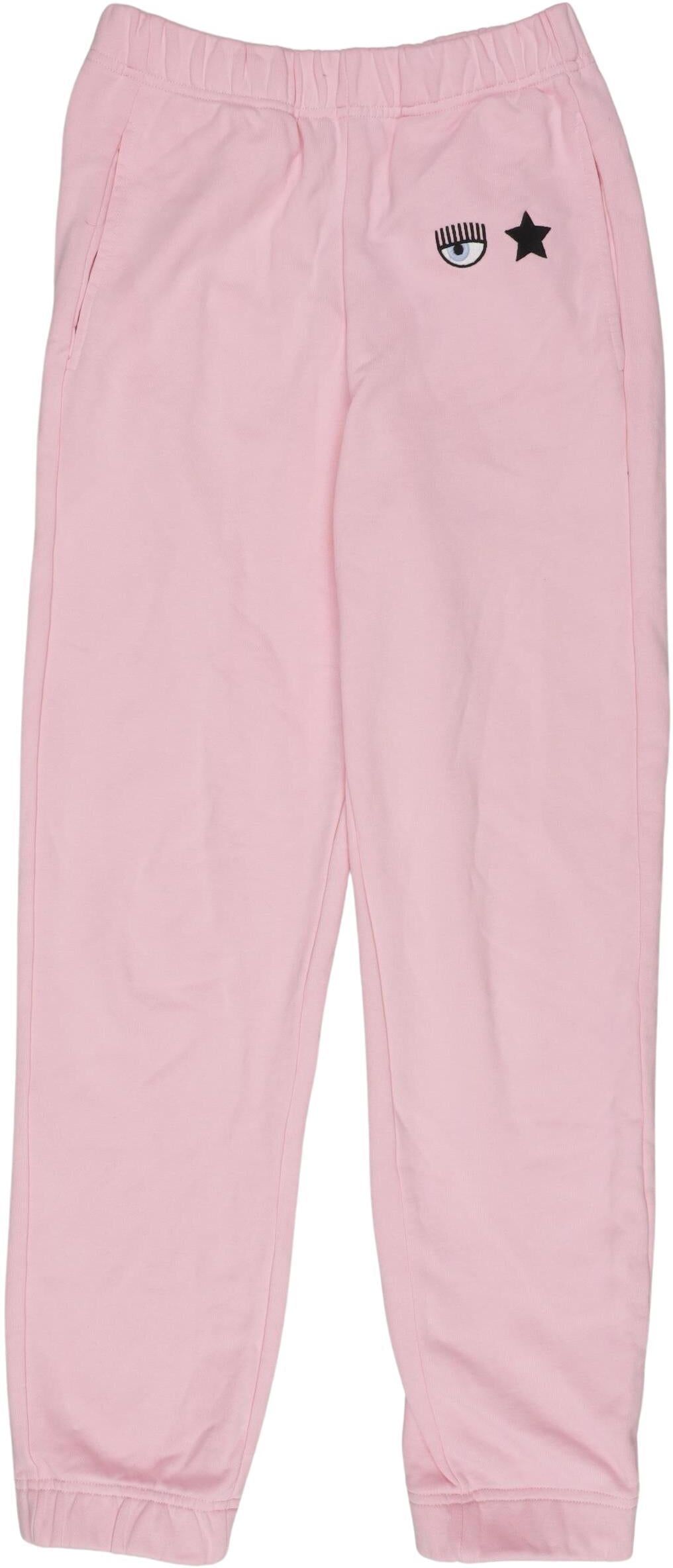 Chiara Ferragni Damen Stoffhose, Pink, Gr. Xxs, Baumwolle - Second Hand