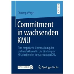Commitment in wachsenden KMU, Fachbücher von Christoph Vogel