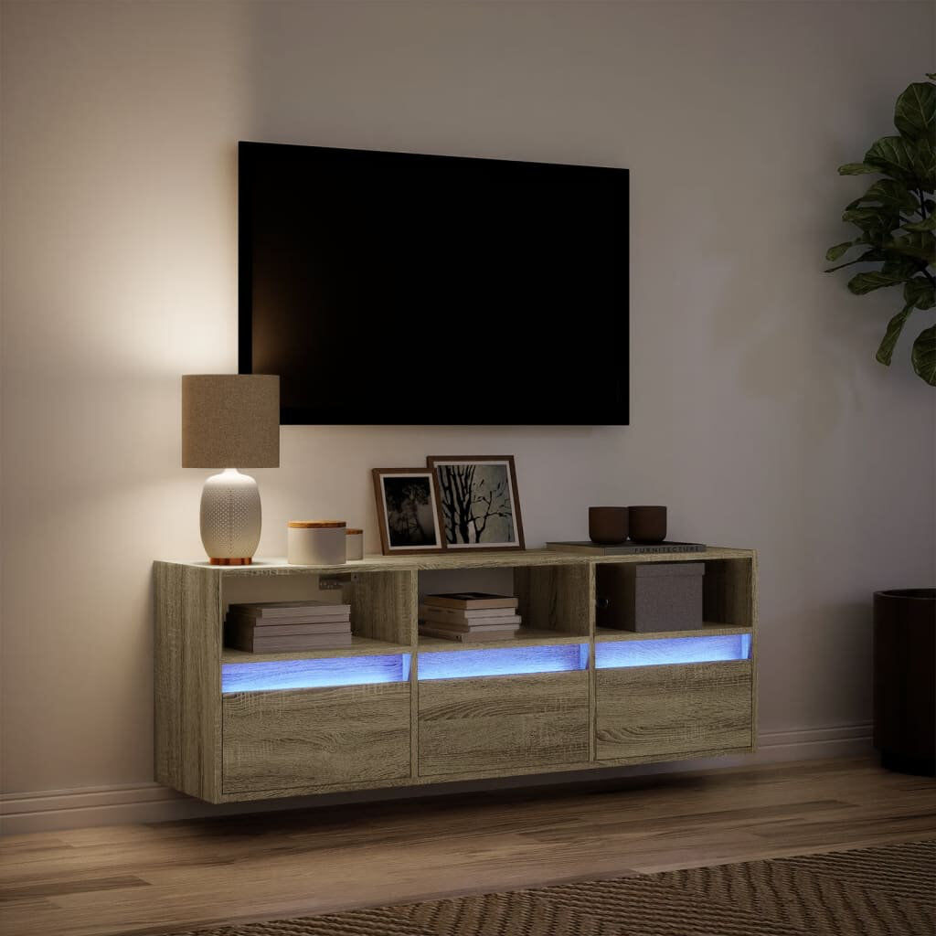 Metro Dallton TV Stand Sonoma Oak 130cm