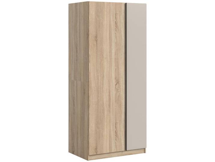 Drehtürenschrank Oakland Sonoma Eiche/Kashmir B: 80 cm