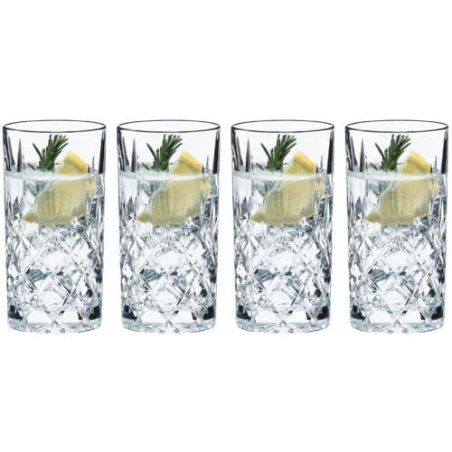 Riedel Vivant Longdrinkglazen - 395 ml - 4 stuks