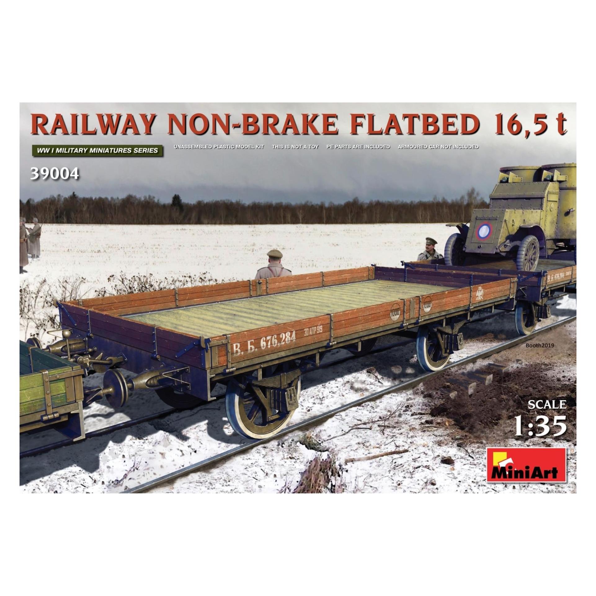 Mini art Railway Non-brake Flatbed 16,5 t (39004)