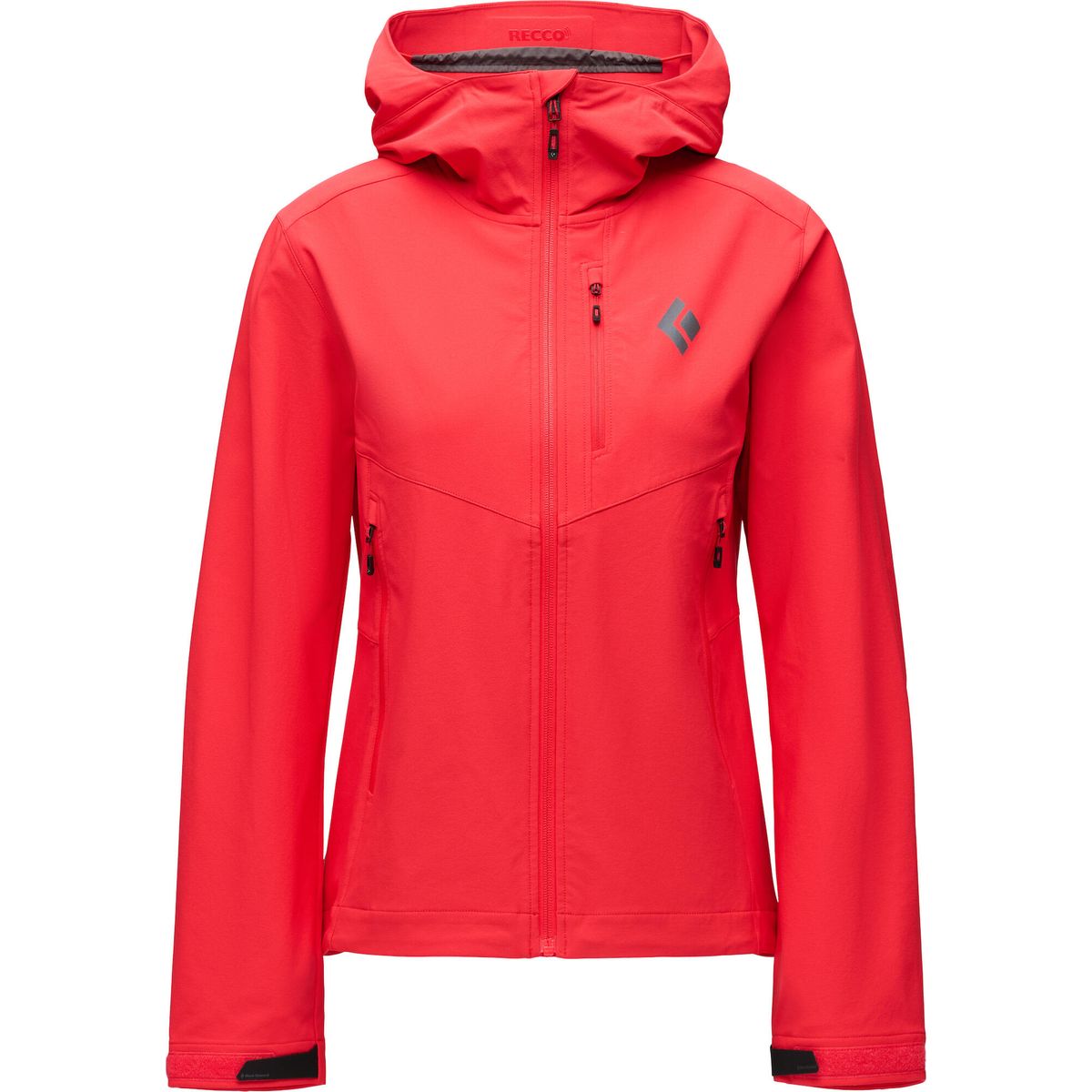 Black Diamond W Dawn Patrol Softshell coral red (6050) LRG AP7470076050LRG1