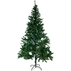 Weihnachtsbaum Tannen Baum sehr dicht Christ Baum mit Ständer Winter Dekoration Höhe 210 cm