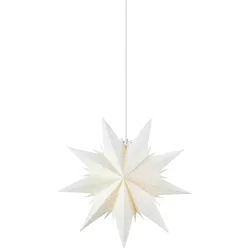Markslöjd, LED Weihnachtsdeko, Hänger Dora Papierstern 45 cm, Betriebsart: Netzbetrieb