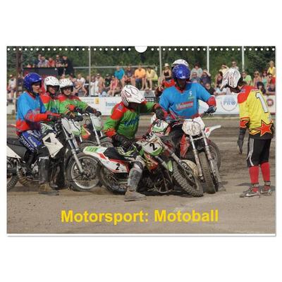 Motorsport: Motoball (Wandkalender 2027 DIN A3 quer), CALVENDO Monatskalender