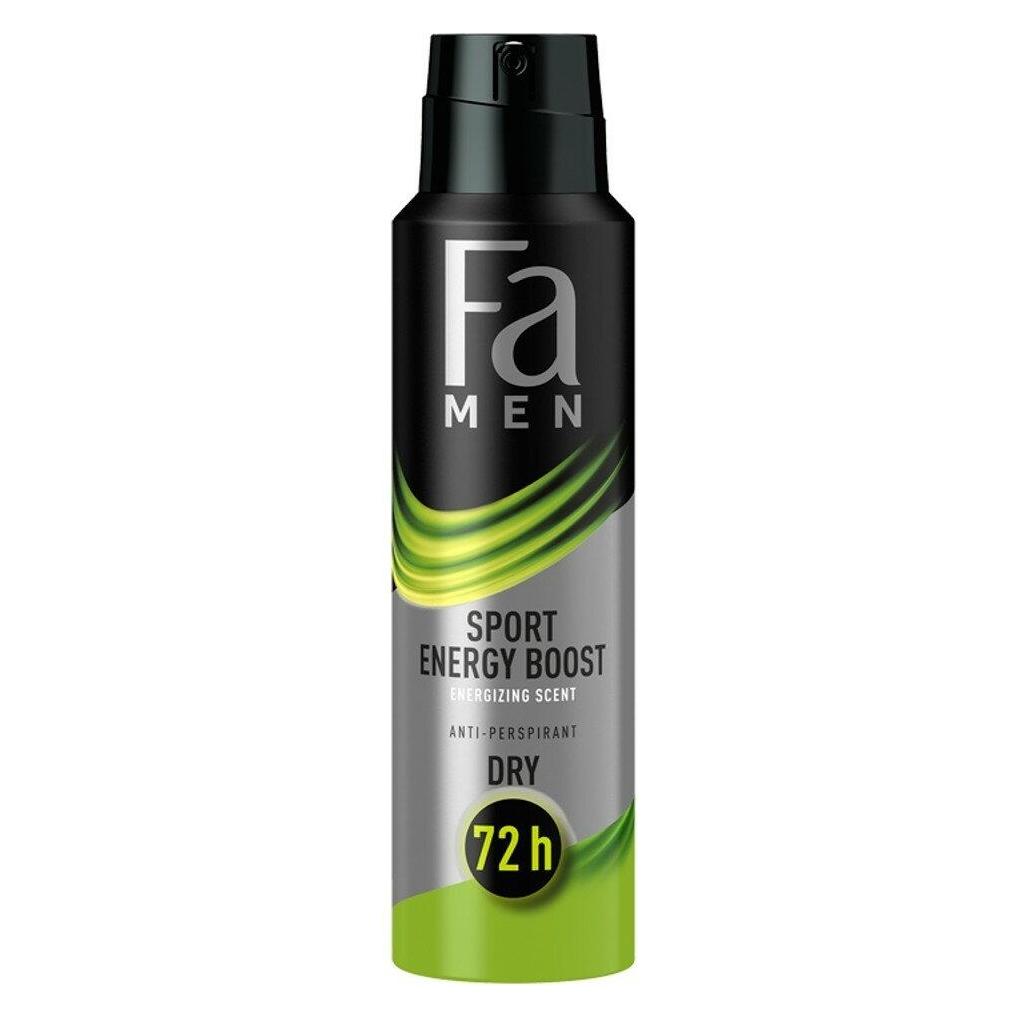 Fa Men Sport Energy Boost Antiperspirant Antiperspirant In Spray For Men Energizing (Spray, 150 ml) (33147980)