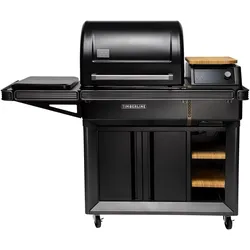 Traeger Timberline Pelletgrill mit  Induktionskochfeld