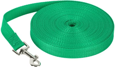 Inspire Picks Nylon Long Dog Training Leash Adjustable Outdoor Traction Rope For Small To Large Dogs green 1.5m
