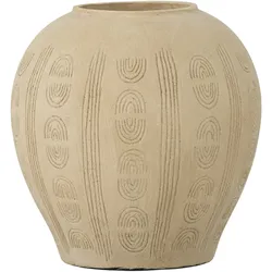 Bloomingville Deko-Vase Taym, Terrakotta, Ø 20xH20 cm
