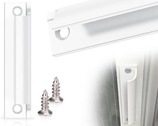 Allecto Plus Deurgreep voor Balkondeur en Ramen - Wit Aluminium