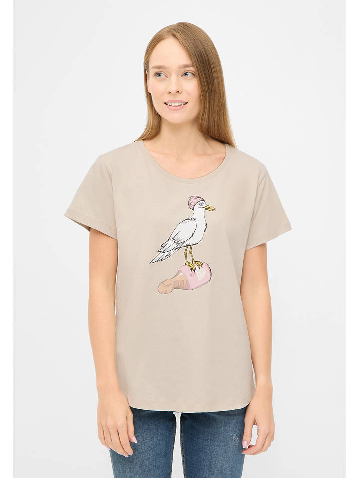 Derbe Shirt in Beige - L